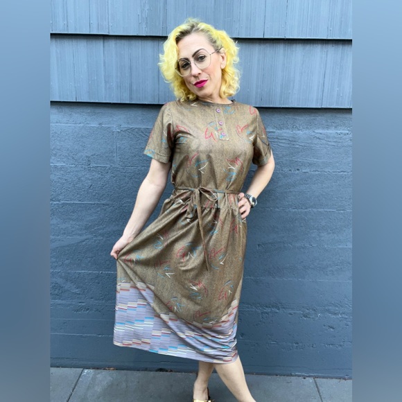 Vintage Dress by Dee Jay size S-M - Picture 2 of 4